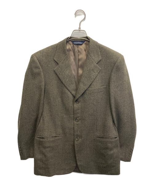 BROOKS BROTHERS（ブルックスブラザーズ）BROOKS BROTHERS (ブルックスブラザーズ) ヘリンボーンテーラードジャケット グリーン サイズ:36の古着・服飾アイテム