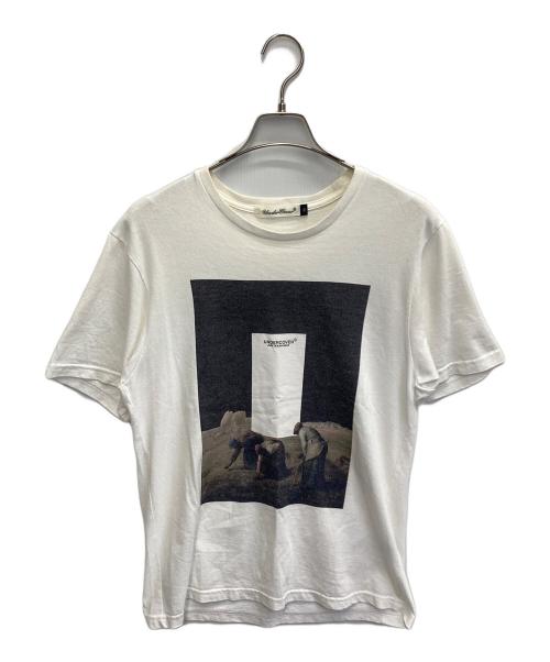 UNDERCOVER（アンダーカバー）UNDERCOVER (アンダーカバー) 落穂拾い プリント アート Tシャツ ホワイト サイズ:Mの古着・服飾アイテム