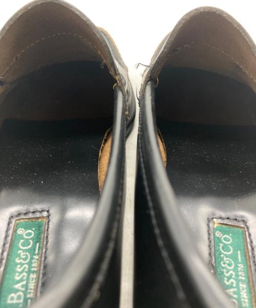 G.H.BASS&CO.（ジー・エイチ・バス）G.H.BASS&CO. (ジー・エイチ・バス) ローファー ブラック サイズ:26cmの古着・服飾アイテム
