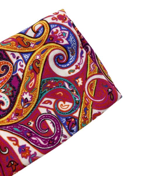 ETRO（エトロ）ETRO (エトロ) ペイズリー柄ワンピース ショッキングピンク サイズ:48の古着・服飾アイテム