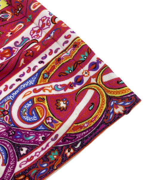 ETRO（エトロ）ETRO (エトロ) ペイズリー柄ワンピース ショッキングピンク サイズ:48の古着・服飾アイテム