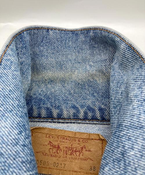 LEVI'S（リーバイス）LEVI'S (リーバイス) 70505-0217　90’Sデニムジャケット ブルー サイズ:38の古着・服飾アイテム