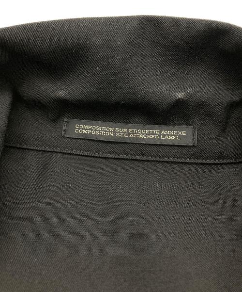 yohji yamamoto+noir（ヨウジヤマモトプリュスノアール）yohji yamamoto+noir (ヨウジヤマモトプリュスノアール) 18SS　ウールギャバジンテーラードジャケット ブラック サイズ:1の古着・服飾アイテム