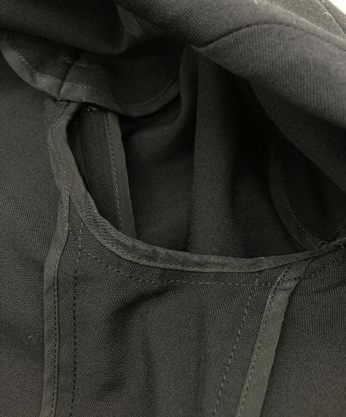 yohji yamamoto+noir（ヨウジヤマモトプリュスノアール）yohji yamamoto+noir (ヨウジヤマモトプリュスノアール) 18SS　ウールギャバジンテーラードジャケット ブラック サイズ:1の古着・服飾アイテム