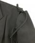 中古・古着 yohji yamamoto+noir (ヨウジヤマモトプリュスノアール) 18SS　ウールギャバジンテーラードジャケット ブラック サイズ:1：25000円