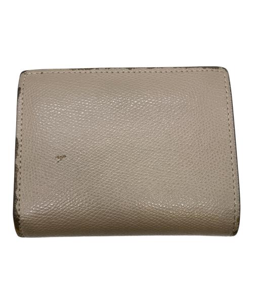FENDI（フェンディ）FENDI (フェンディ) 2つ折り財布 ベージュの古着・服飾アイテム