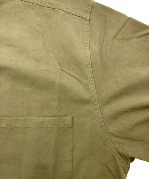 SOL soonerorlater（ソル スーナーオアレイター）SOL soonerorlater (ソル スーナーオアレイター) COTTON TWILL SHIRT グリーン サイズ:Lの古着・服飾アイテム