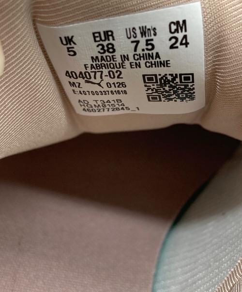 PUMA（プーマ）PUMA (プーマ) ローカットスニーカー/シリア ウェッジ GR ホワイト サイズ:24の古着・服飾アイテム