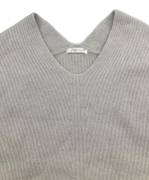Plage（プラージュ）Plage (プラージュ) FurアゼVネックプルオーバー グレー サイズ:FREEの古着・服飾アイテム