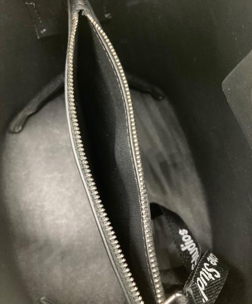 Acne studios（アクネ ストゥディオズ）Acne studios (アクネ ストゥディオズ) MUSUBI MINI SHOULDER BAG ブラックの古着・服飾アイテム