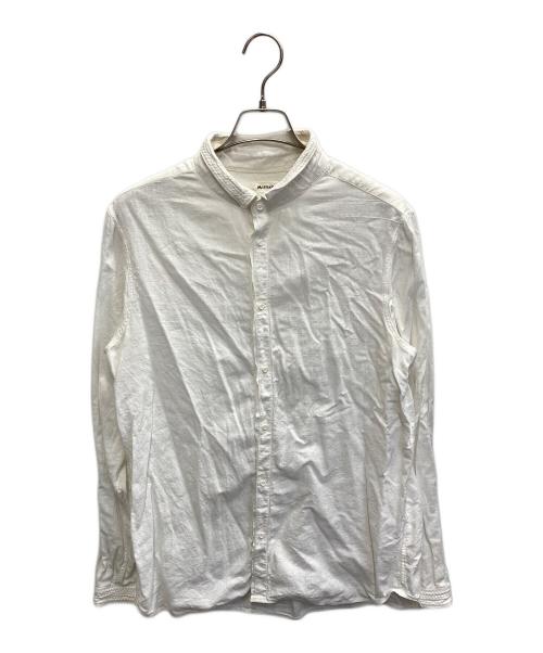 MITTAN（ミッタン）MITTAN (ミッタン) コットンカディシャツ ホワイト サイズ:4の古着・服飾アイテム