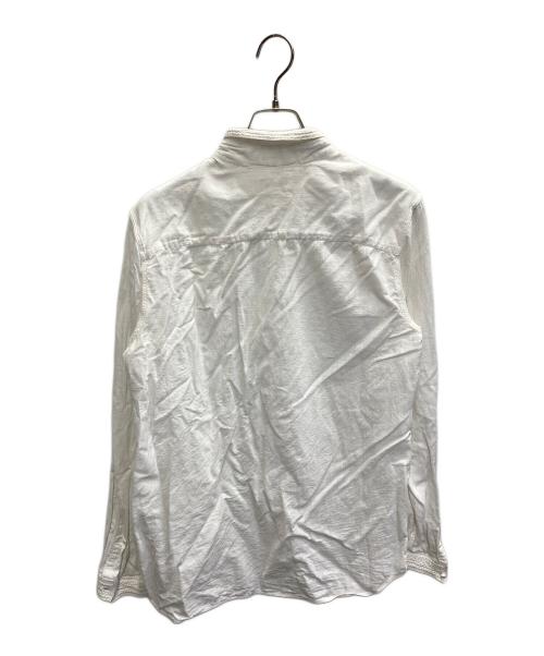 MITTAN（ミッタン）MITTAN (ミッタン) コットンカディシャツ ホワイト サイズ:4の古着・服飾アイテム