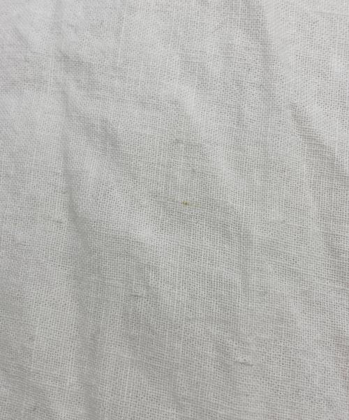 MITTAN（ミッタン）MITTAN (ミッタン) コットンカディシャツ ホワイト サイズ:4の古着・服飾アイテム