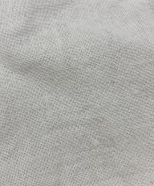 MITTAN（ミッタン）MITTAN (ミッタン) コットンカディシャツ ホワイト サイズ:4の古着・服飾アイテム