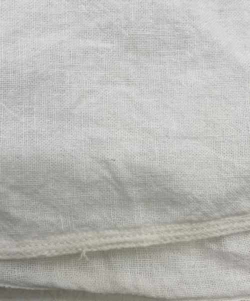 MITTAN（ミッタン）MITTAN (ミッタン) コットンカディシャツ ホワイト サイズ:4の古着・服飾アイテム