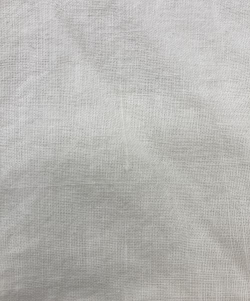 MITTAN（ミッタン）MITTAN (ミッタン) コットンカディシャツ ホワイト サイズ:4の古着・服飾アイテム
