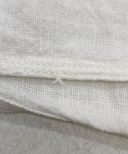 MITTAN（ミッタン）MITTAN (ミッタン) コットンカディシャツ ホワイト サイズ:4の古着・服飾アイテム