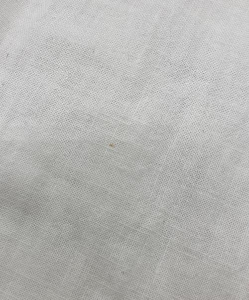 MITTAN（ミッタン）MITTAN (ミッタン) コットンカディシャツ ホワイト サイズ:4の古着・服飾アイテム
