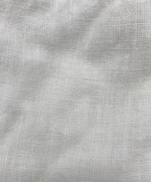 MITTAN（ミッタン）MITTAN (ミッタン) コットンカディシャツ ホワイト サイズ:4の古着・服飾アイテム