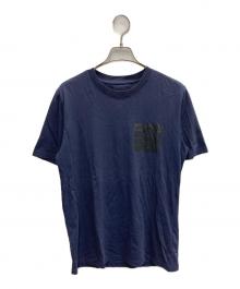 Maison Margiela（メゾンマルジェラ）の古着「ステレオタイプ ロゴTシャツ」｜ネイビー