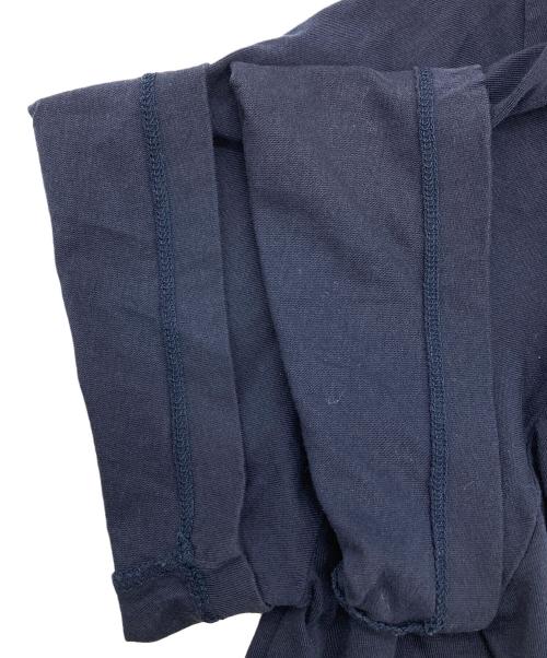 Maison Margiela（メゾンマルジェラ）Maison Margiela (メゾンマルジェラ) ステレオタイプ ロゴTシャツ ネイビー サイズ:48の古着・服飾アイテム