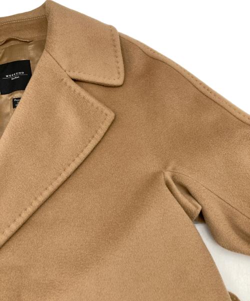 WEEKEND Max Mara（ウィークエンド マックスマーラ）Weekend Max Mara (ウィークエンド マックスマーラ) RESINA /ウールコート ベージュ サイズ:40の古着・服飾アイテム