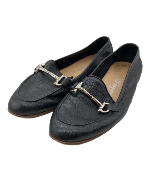 Ferragamo（フェラガモ）Ferragamo (フェラガモ) ホースビットローファー ブラック サイズ:6 1/2の古着・服飾アイテム