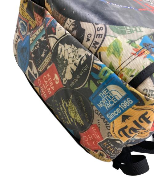 THE NORTH FACE（ザ ノース フェイス）THE NORTH FACE (ザ ノース フェイス) ステッカープリントBC FUSE BOX ブルー×レッドの古着・服飾アイテム