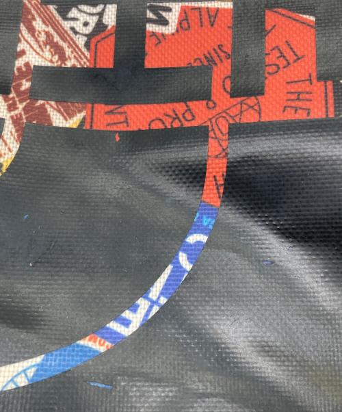 THE NORTH FACE（ザ ノース フェイス）THE NORTH FACE (ザ ノース フェイス) ステッカープリントBC FUSE BOX ブルー×レッドの古着・服飾アイテム