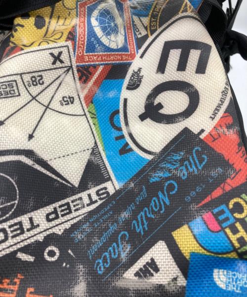 THE NORTH FACE（ザ ノース フェイス）THE NORTH FACE (ザ ノース フェイス) ステッカープリントBC FUSE BOX ブルー×レッドの古着・服飾アイテム