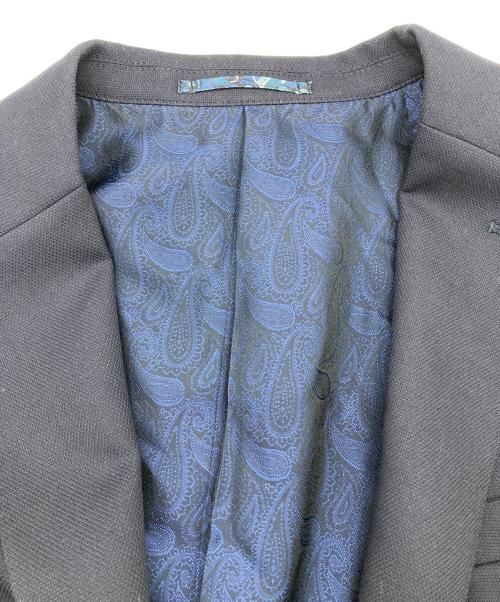 BAKER STREE（ベイカー・ストリート）BAKER STREE (ベイカー・ストリート) ウールホップサックブレザー ネイビー サイズ:Mの古着・服飾アイテム