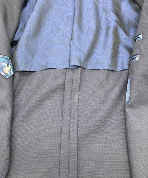 BAKER STREE（ベイカー・ストリート）BAKER STREE (ベイカー・ストリート) ウールホップサックブレザー ネイビー サイズ:Mの古着・服飾アイテム