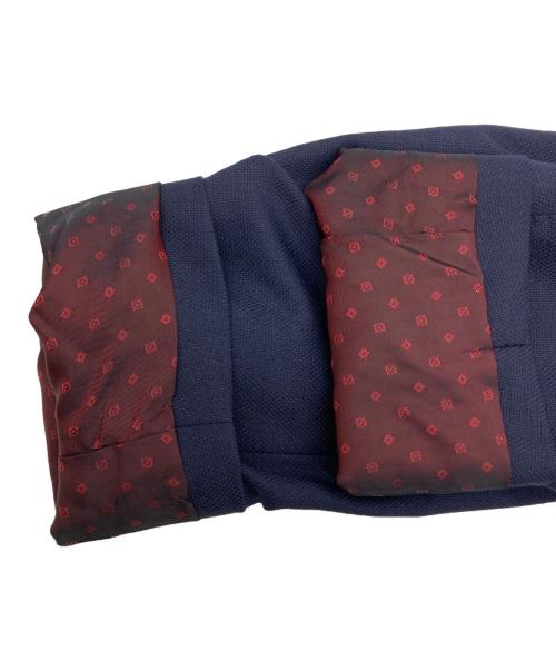 BAKER STREE（ベイカー・ストリート）BAKER STREE (ベイカー・ストリート) ウールホップサックブレザー ネイビー サイズ:Mの古着・服飾アイテム