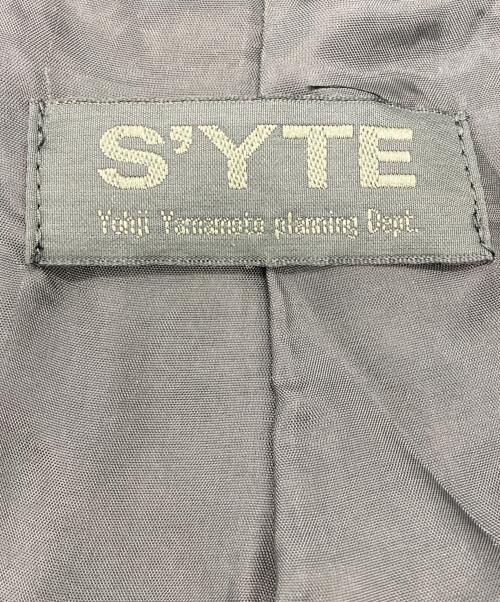 s'yte（サイト）s'yte (サイト) ウールギャバジンコート ブラック サイズ:サイズ3の古着・服飾アイテム
