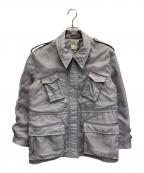 ATELIER EDITIONアトリエ エディション）の古着「layered pocket jacket レイヤードポケットジャケット」｜グレー