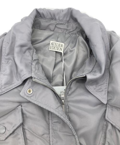 ATELIER EDITION（アトリエ エディション）ATELIER EDITION (アトリエ エディション) layered pocket jacket レイヤードポケットジャケット グレー サイズ:Size9 未使用品の古着・服飾アイテム