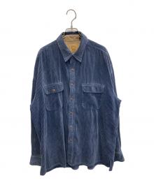 ST JOHN'S BAY（セントジョンズベイ）の古着「コーデュロイシャツジャケット」｜ネイビー