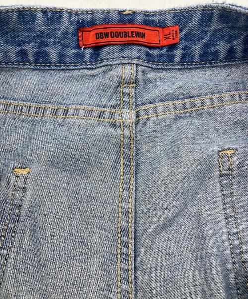 DBW Doublewin（ディー・ビー・ダブリュー ダブルウィン）DBW DOUBLEWIN (ディー・ビー・ダブリュー ダブルウィン) ワイドデニムパンツ インディゴ サイズ:XLの古着・服飾アイテム
