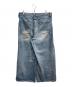 DBW DOUBLEWIN (ディー・ビー・ダブリュー ダブルウィン) ワイドデニムパンツ インディゴ サイズ:XL：8000円