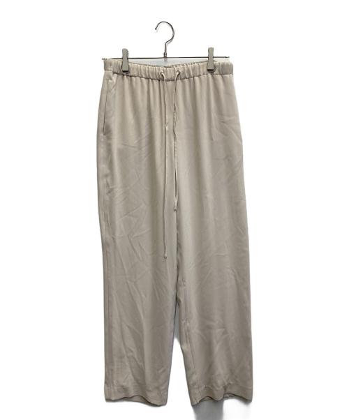 theory luxe（セオリーリュクス）theory luxe (セオリーリュクス) 21SS　ウォッシャブル ワイドパンツ ベージュ サイズ:40の古着・服飾アイテム