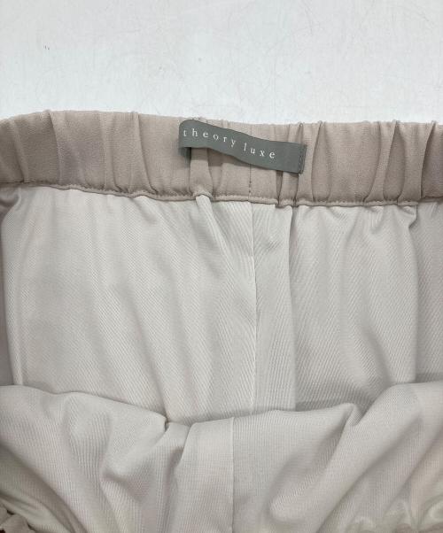 theory luxe（セオリーリュクス）theory luxe (セオリーリュクス) 21SS　ウォッシャブル ワイドパンツ ベージュ サイズ:40の古着・服飾アイテム