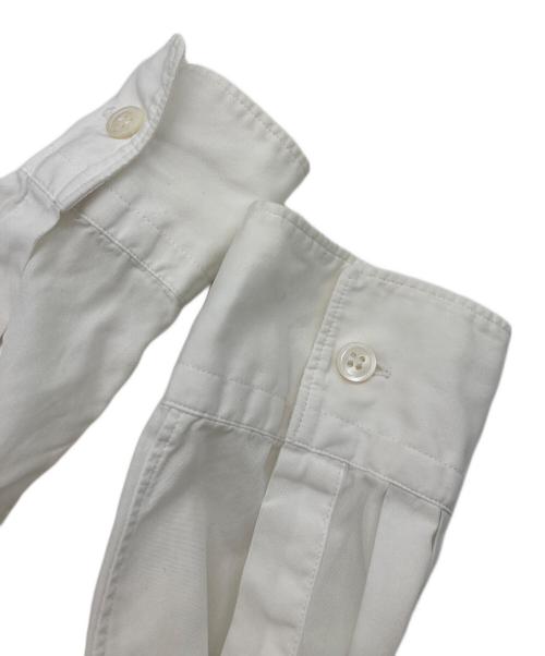 COMME des GARCONS HOMME DEUX（コムデギャルソン オム ドゥ）COMME des GARCONS HOMME DEUX (コムデギャルソン オム ドゥ) デザインシャツ ホワイト サイズ:Mの古着・服飾アイテム