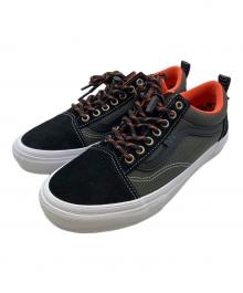 VANS×SPITFIRE（ヴァンズ×スピットファイア）の古着「Wheels Skate Old Skool Shoe」｜ブラック×カーキ