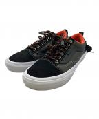 VANS×SPITFIREヴァンズ×スピットファイア）の古着「Wheels Skate Old Skool Shoe」｜ブラック×カーキ