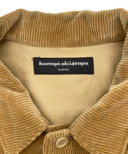 Diaspora Skateboards（ディアスポラスケートボードズ）Diaspora skateboards (ディアスポラスケートボードズ) コーデュロイシャツ ブラウン サイズ:Mの古着・服飾アイテム