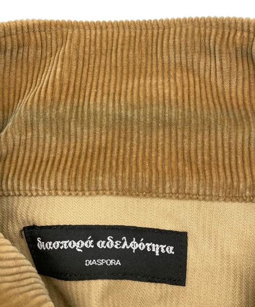Diaspora Skateboards（ディアスポラスケートボードズ）Diaspora skateboards (ディアスポラスケートボードズ) コーデュロイシャツ ブラウン サイズ:Mの古着・服飾アイテム