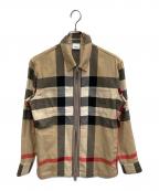 BURBERRY LONDONバーバリーロンドン）の古着「22SS Exaggerated Check Overshirt」｜ベージュ
