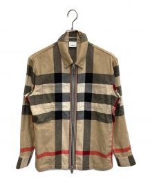 BURBERRY LONDON（バーバリーロンドン）の古着「22SS Exaggerated Check Overshirt」｜ベージュ
