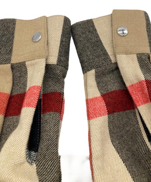 BURBERRY LONDON（バーバリーロンドン）BURBERRY LONDON (バーバリーロンドン) 22SS Exaggerated Check Overshirt ベージュ サイズ:XSの古着・服飾アイテム