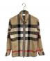 BURBERRY LONDON（バーバリーロンドン）の古着「22SS Exaggerated Check Overshirt」｜ベージュ